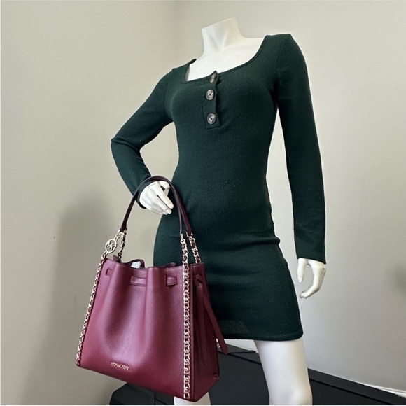 Michael kors Mina Large Chain Shoulder Bag - Picture 4 of 11